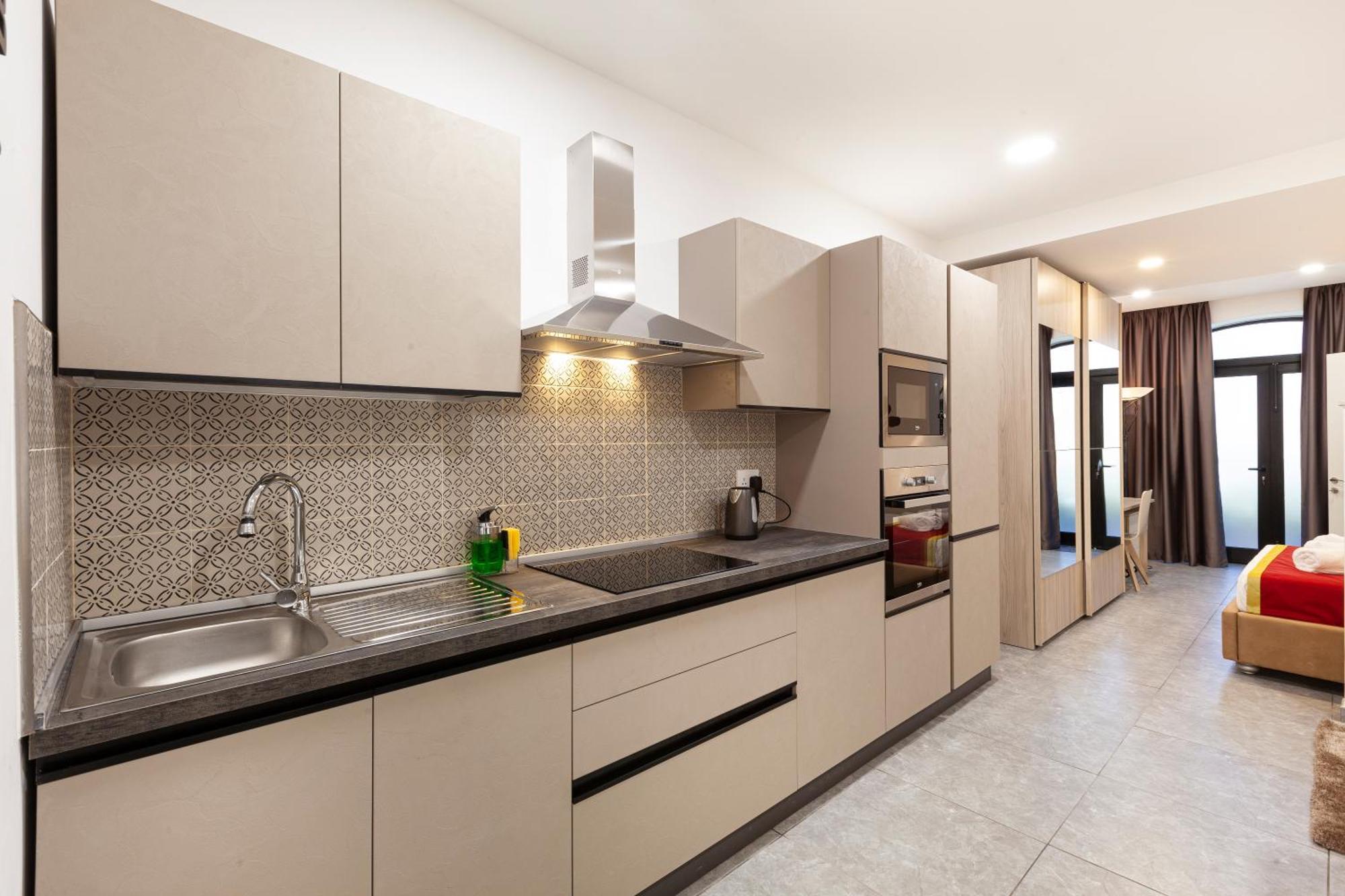Modern & Lovely Studio - Prime Location سانت جوليان المظهر الخارجي الصورة