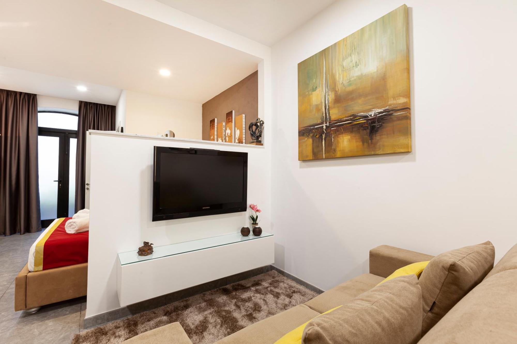 Modern & Lovely Studio - Prime Location سانت جوليان المظهر الخارجي الصورة